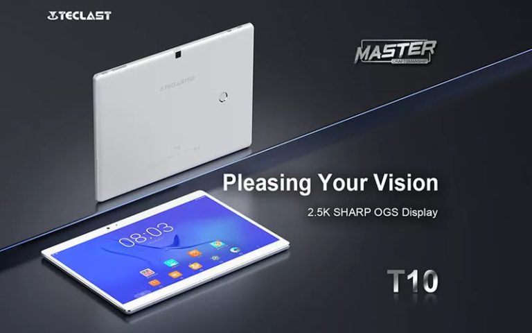 Teclast Master T10 Una Tableta Brutal Con Sensor De Huella Y Android 7 0