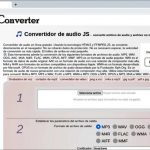 JS Audio Converter Web Gratuita Para Convertir Audios A Otros Formatos