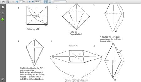 Origami.com, Aprende los trucos del Origami o Papiroflexia