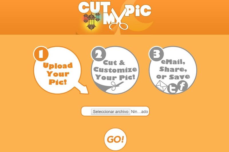 Cut My Pic: fantástica aplicación web gratuita para cortar imágenes y más