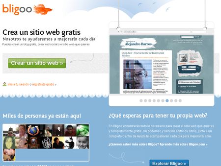 Bligoo: Plataforma gratuita para crear tu web, blog o red social