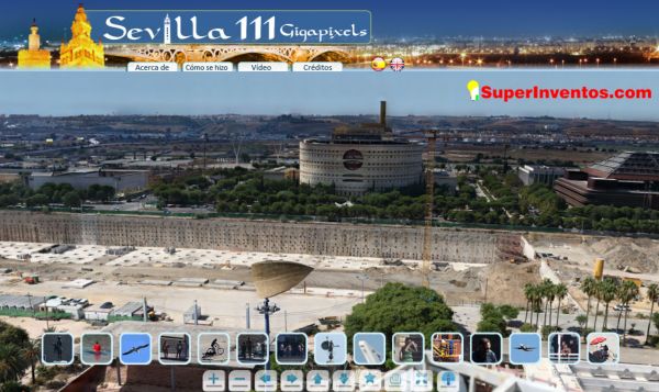 Foto panorámica de Sevilla de 111 gigapixeles
