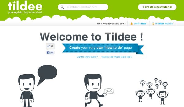 Tildee, una sencilla solución para crear tutoriales online