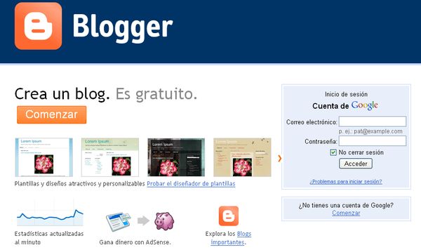 Blogger dejará de dar soporte a navegadores antiguos