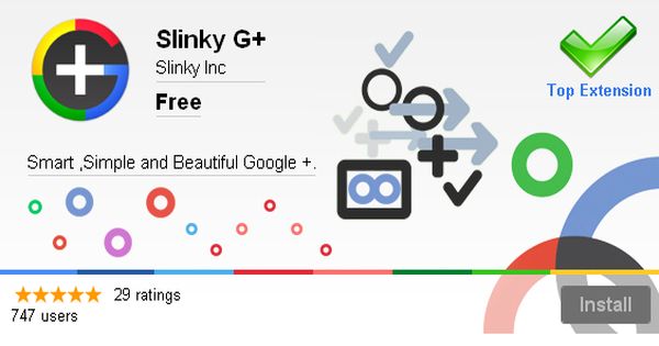 Slinky G+, un todo en uno para Google+ (Chrome)