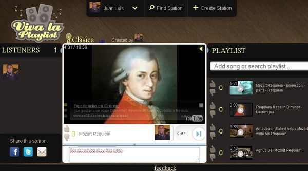 VivaLaPlaylist, crea y comparte listas de reprodución de música