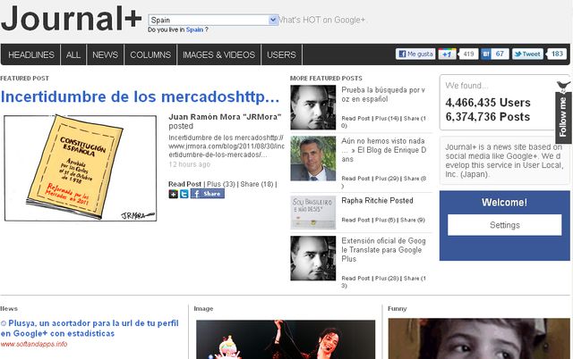 Journal+, un directorio y magazine con las publicaciones más interesantes de Google+