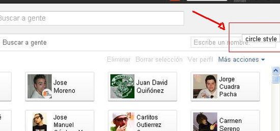 Change Circle Images for Google Plus, dale un nuevo look a tus círculos de Google+ (Chrome)