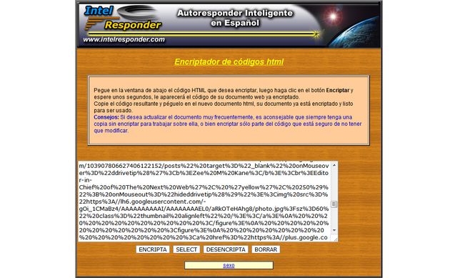 Oculta el código fuente de tu web con este encriptador online