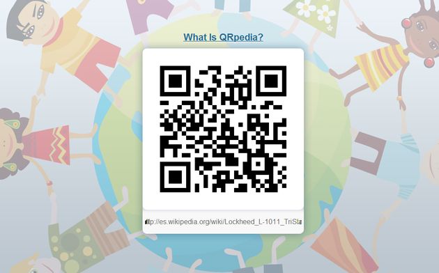 QRpedia, genera el código QR para compartir cualquier artículo de Wikipedia