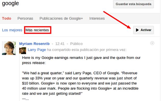 Nuevas mejoras en Google+, llegan las búsquedas en tiempo real y los demandados hashtags