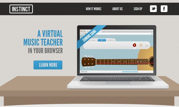 Instinct, un profesor virtual de guitarra en tu navegador