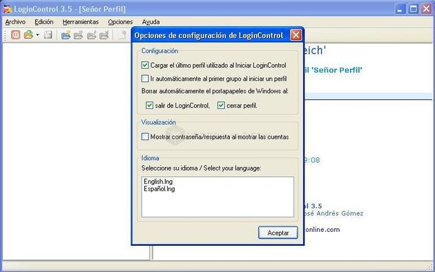 LoginControl, aplicación Windows para guardar y gestionar todas tus contraseñas