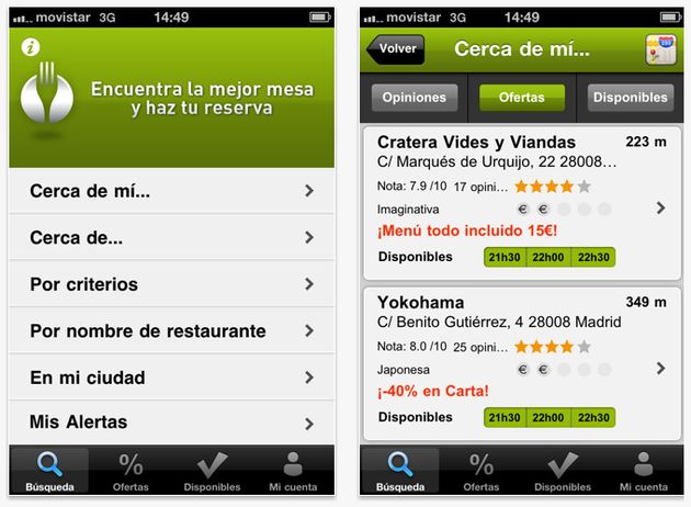 Eltenedor.es, el portal líder en reservas de restaurantes online