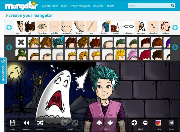 Mangatar, crea un avatar estilo manga para tus perfiles