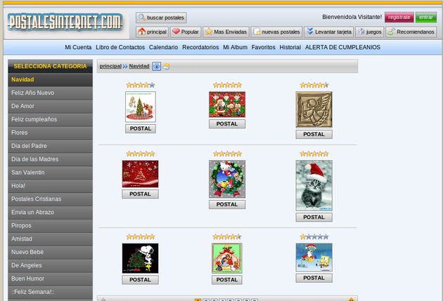 15 servicios gratuitos para enviar postales o felicitaciones de Navidad