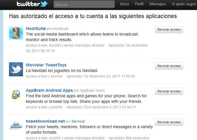 MyPermissions: comprueba, y limpia, los permisos concedidos a aplicaciones de terceros en las redes sociales