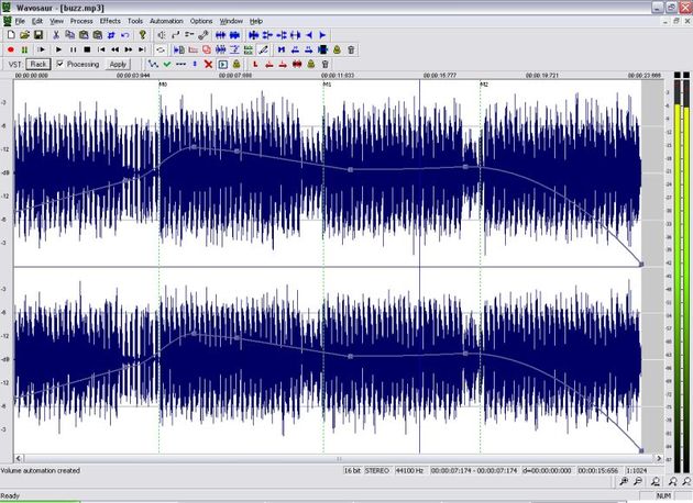 Wavosaur, un potente editor de audio portable y gratuito para Windows