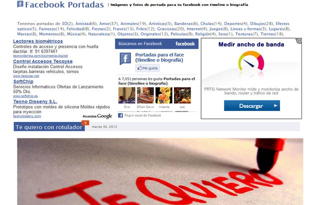 Facebook Portadas, galería de imágenes para la portada de Facebook