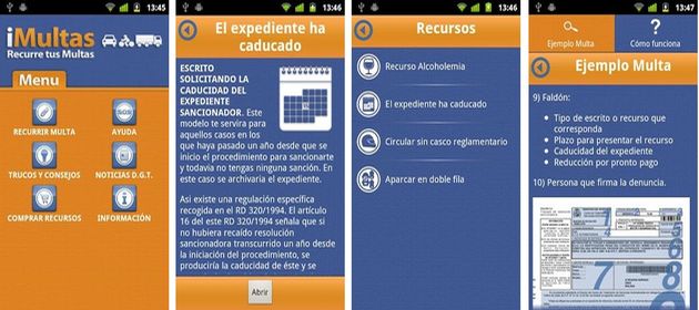 iMultas, aplicación para recurrir sanciones de tráfico con tu Android e iPhone