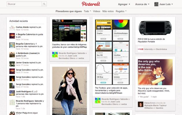 Pinterest ya está disponible en español