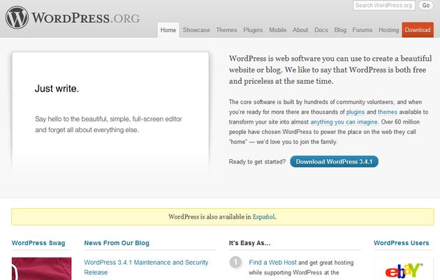 Lanzado WordPress 3.4.1 para corregir 18 errores de la versión 3.4
