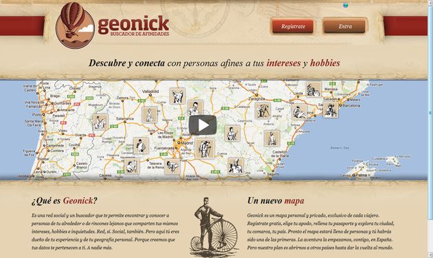 Llega Geonick, la red social con buscador de afinidades que defiende tu privacidad