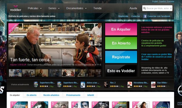 Voddler España: cientos de películas, series y documentales para ver online, gratis y de forma legal