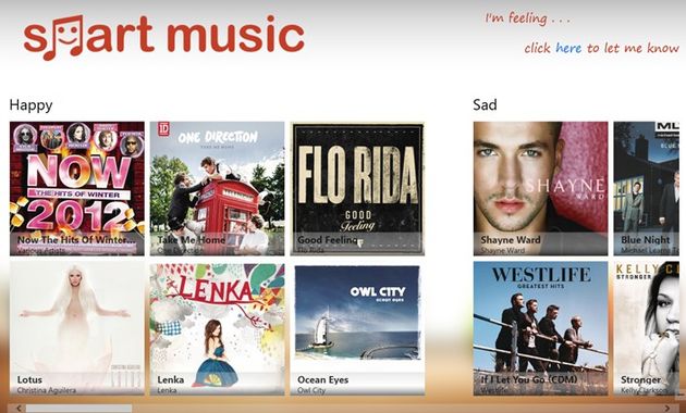 Smart Music, app gratuita para Windows 8 para escuchar música según tu estado de ánimo