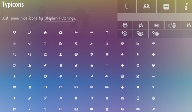 We Love Icon Fonts, una gran colección de iconos para insertar en tus páginas