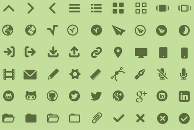 MFG Labs Icons, una variada colección de iconos CSS para integrar en tus sitios