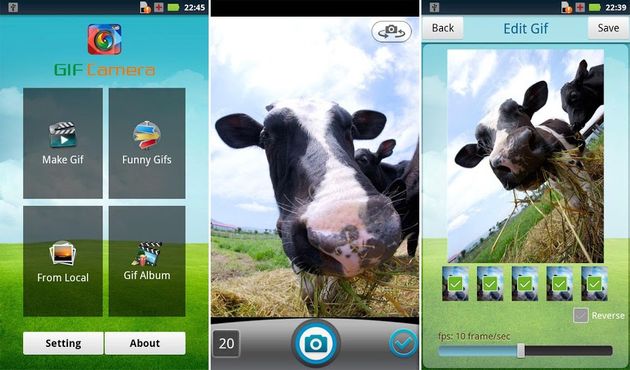 GIF Camera, crea y comparte gifs animados con esta app gratuita para Android