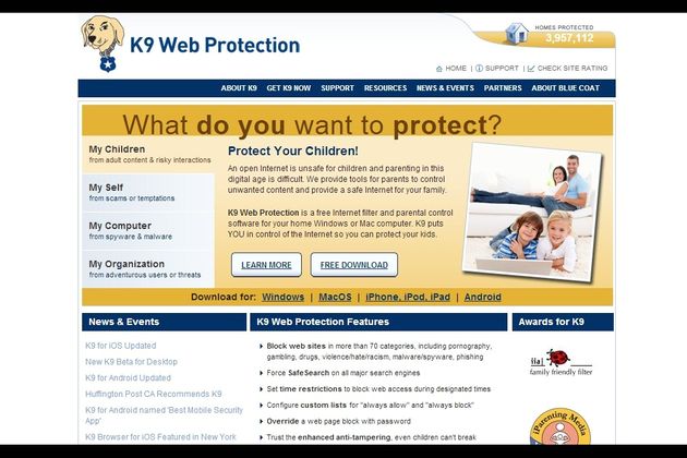 k9 web protection full indir