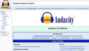 Completo Y Detallado Manual De Audacity