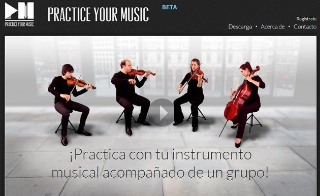 Practica con tu instrumento musical de forma interactiva y en grupo