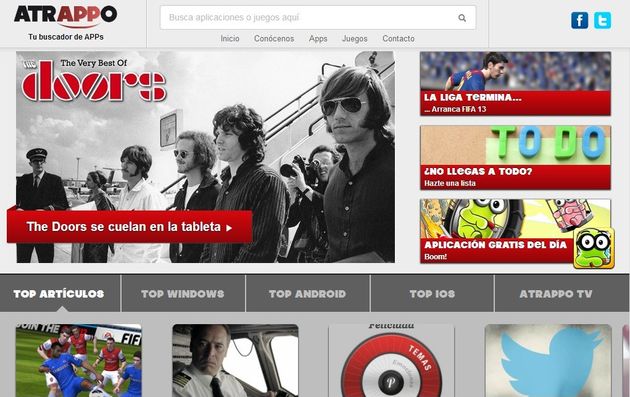 Atrappo: buscador de apps para Android, iOS y Windows Phone