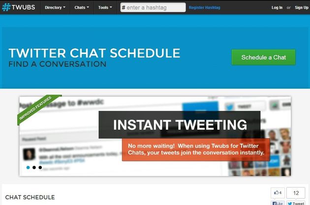 Twubs, crea salas de chat para grupos de usuarios de Twitter