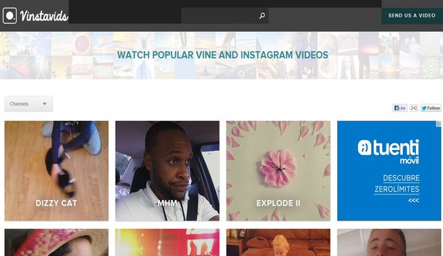 Vinstavids, descubre los vídeos más populares de Vine e Instagram