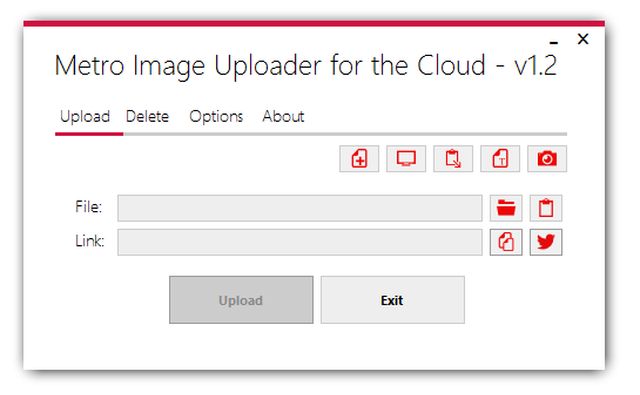 Metro Image Uploader, software para subir rápidamente imágenes a Dropbox
