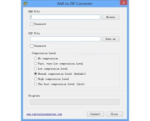 free rar to zip converter