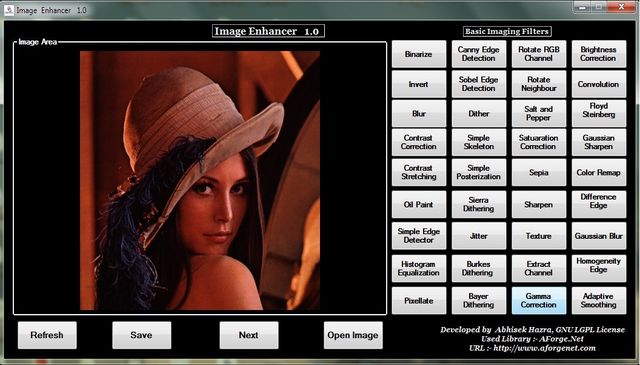 Image Enhancer, software gratuito con 64 efectos para tus fotos