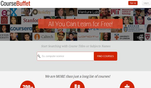 CourseBuffet, potente buscador de MOOCs gratuitos