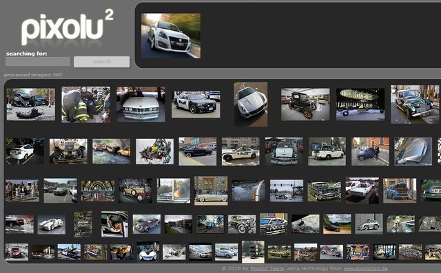 Pixolu, un original buscador de imágenes con vistas en miniatura