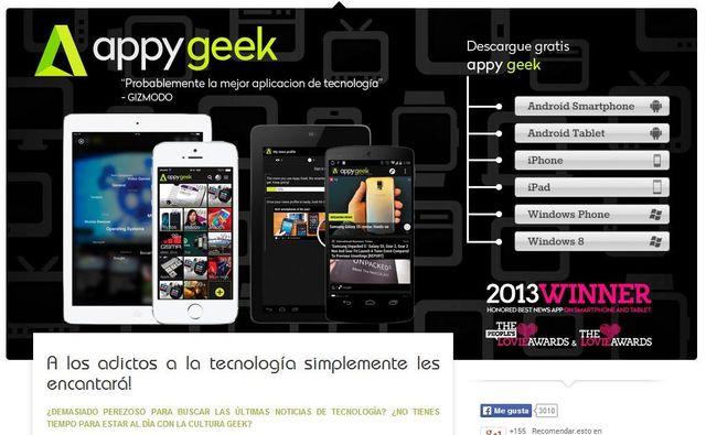 Appy Geek, la app más completa para estar informado sobre tecnología