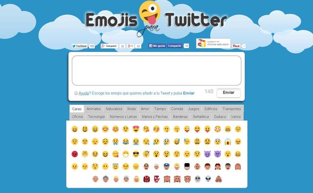 Emojis Twitter, envía tweets más divertidos con diversos smileys