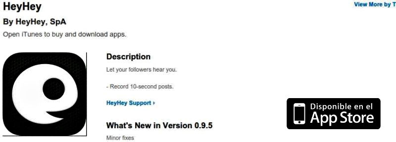 HeyHey: nueva red social móvil para mensajes de voz