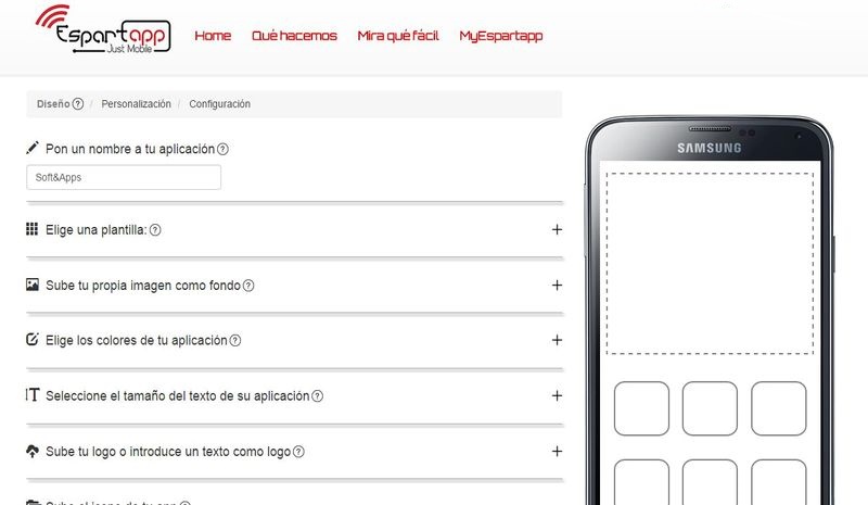 Espartapp: crea apps móviles gratis y sin conocimientos de programación