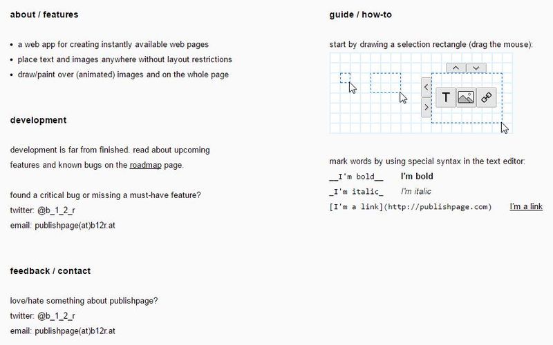 publishpage: crea y publica originales páginas sin programar