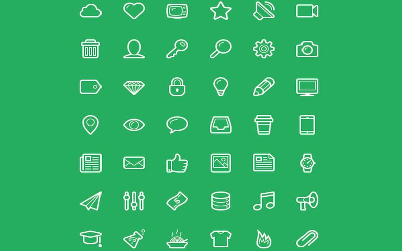 10 páginas con iconos gratuitos en formato Web Font para usar en tus sitios