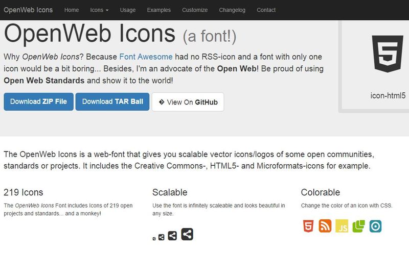 10 páginas con iconos gratuitos en formato Web Font para usar en tus sitios